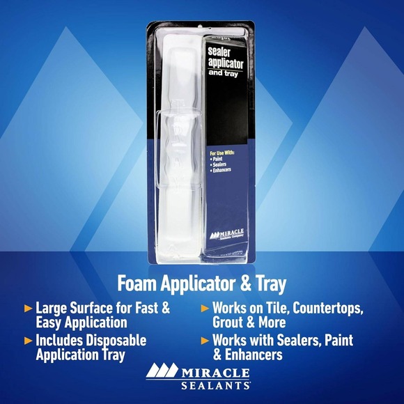 Miracle Sealants Sealer Applicator & Tray for Tile, Stone & Grout Sealers - Picture 3 of 6